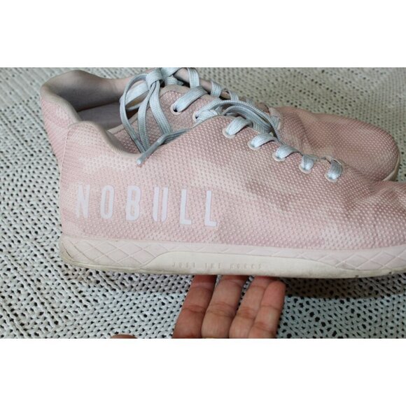 Nobull Men's Camo Trainer Pink Rose Shoes Size Men 13 US Women 14.5 US lace up - Picture 5 of 13